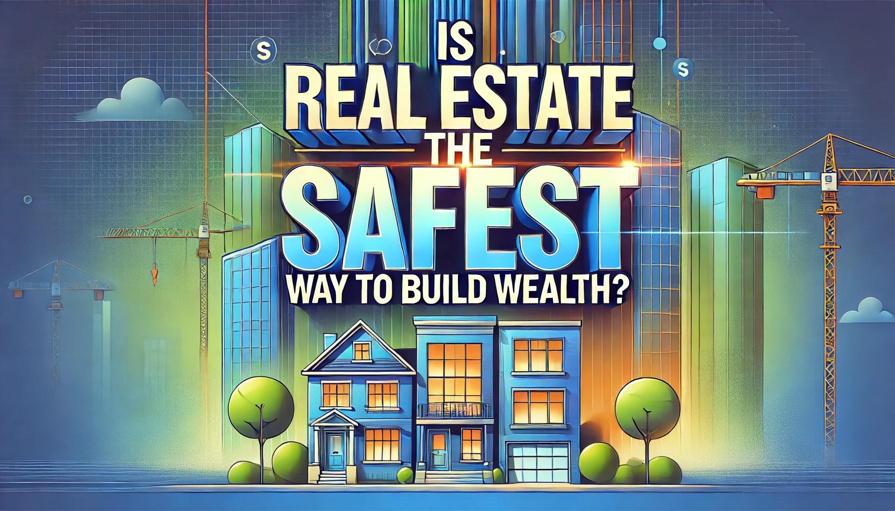 Is Real Estate the Safest Way to Build Wealth? Here’s Why They Remain a Top Choice for Savvy Investors.