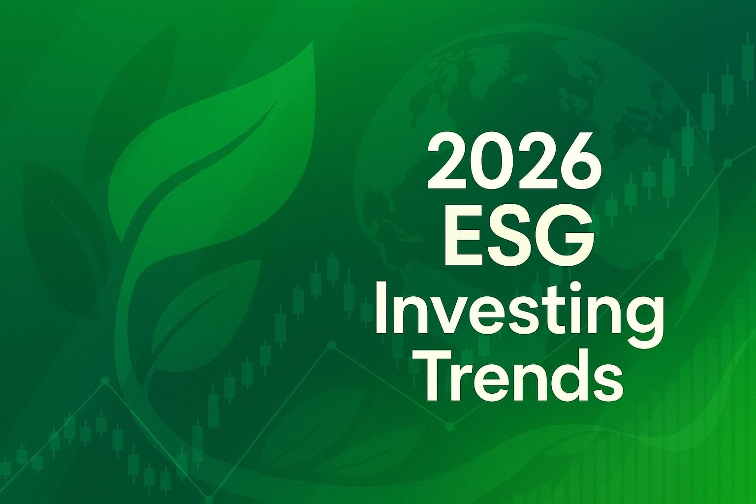 Want to Stay Ahead in 2026? Here Are 8 ESG Investing Trends You Can’t Afford to Ignore