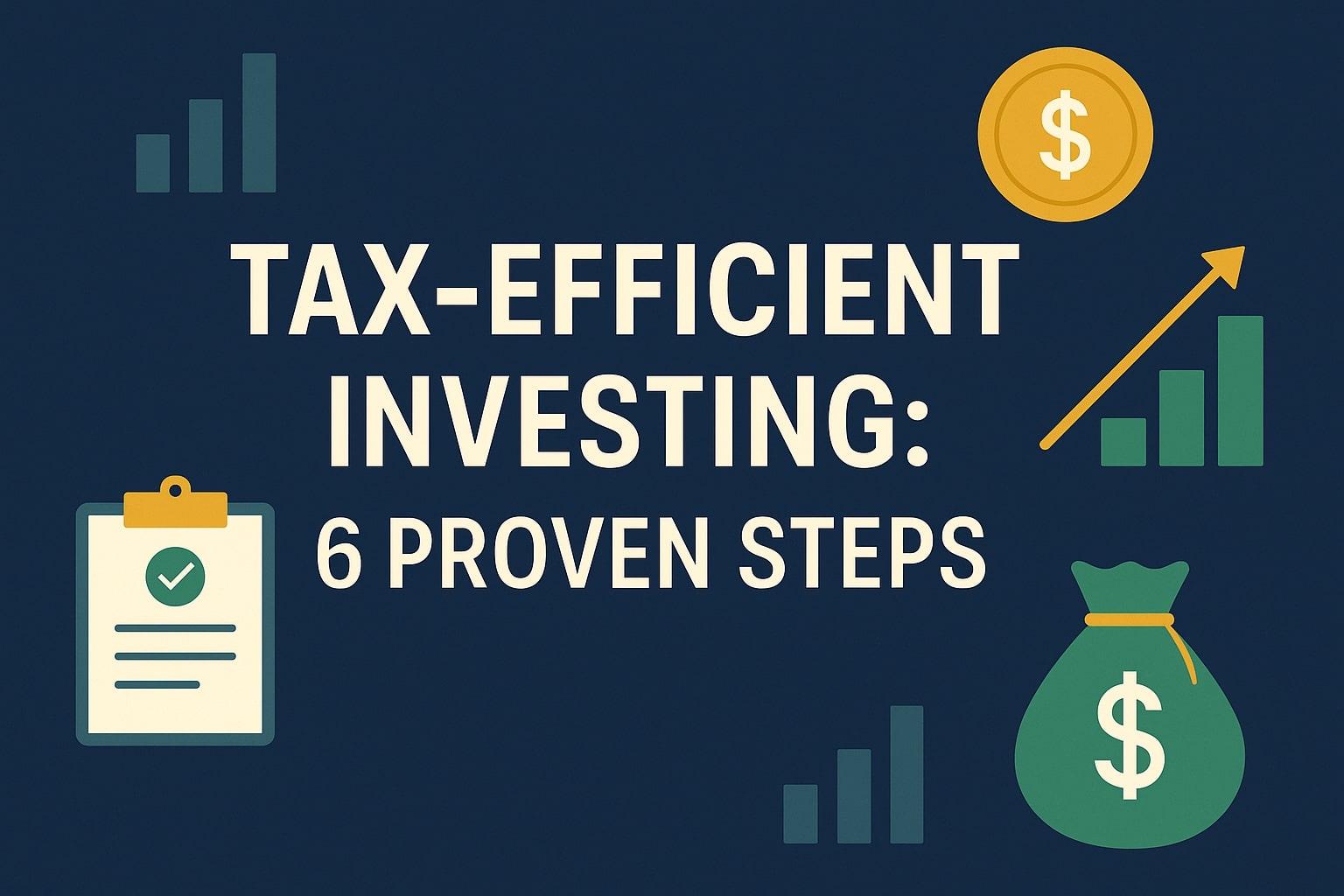 The Complete Guide to Tax-Efficient Investing: 6 Proven Steps for Smarter Wealth Growth