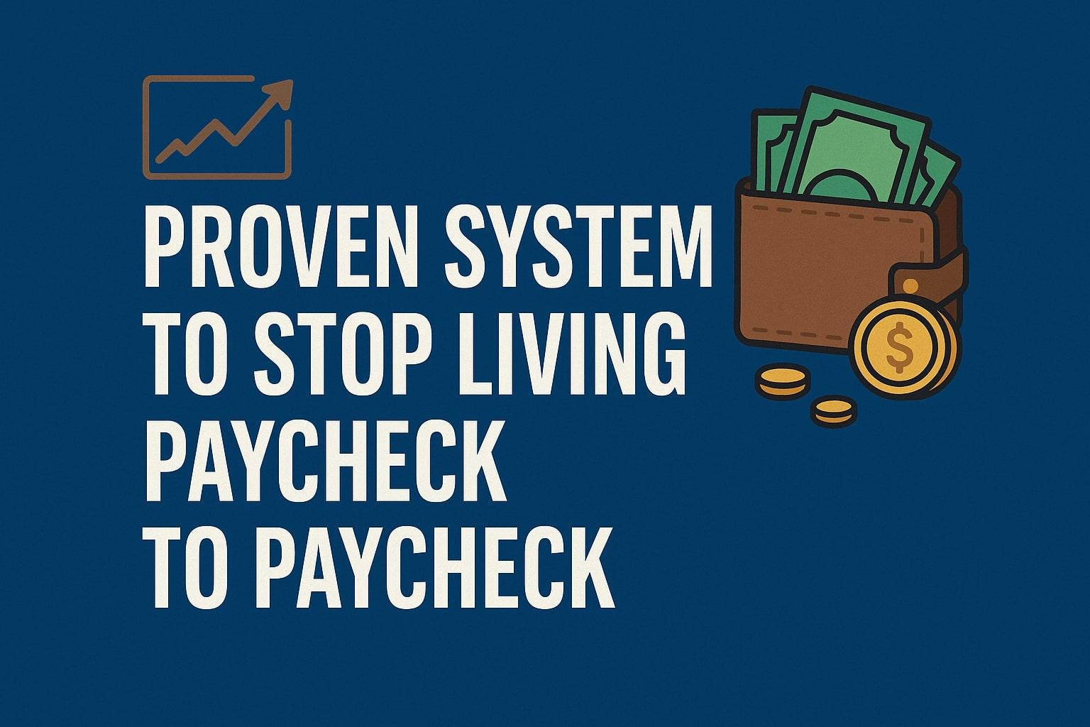 Living Paycheck to Paycheck? Follow This Proven 8-Steps System to Take Control of Your Finances